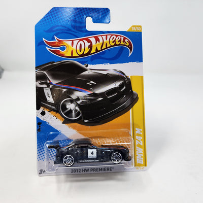 BMW Z4 M #18 * BLACK * 2012 Hot Wheels