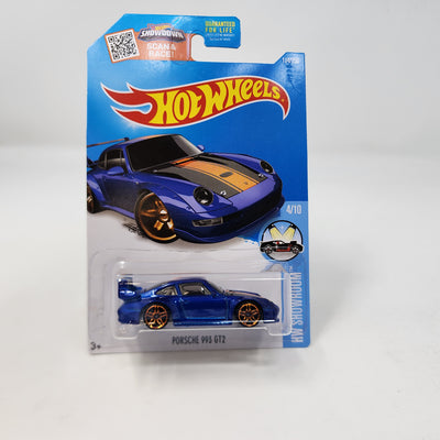 Porsche 993 GT2 #114 * BLUE * 2016 Hot Wheels