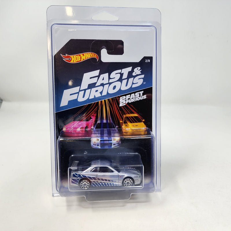 Nissan Skyline GT-R R34 * 2 FAST 2 Furious Movie * Hot Wheels Fast & Furious