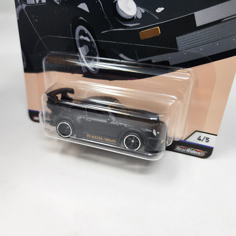 RWB Porsche 930 * BLACK * Hot Wheels Car Culture Silhouettes