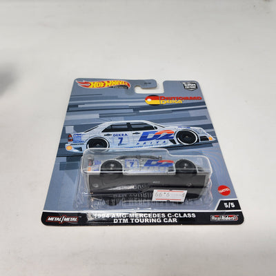 1994 AMG-Mercedes C-Class DTM * Silver * Hot Wheels Deutschland Design 2 Car Culture