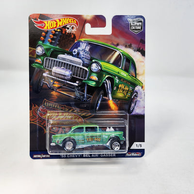 '55 Chevy Bel Air Gasser * Hot Wheels Car Culture Drag Strip Demons