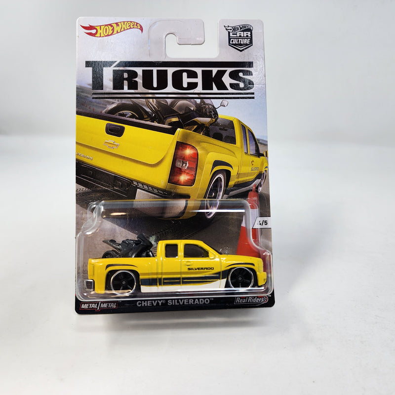 Chevy Silverado * Yellow * Hot Wheels Car Culture TRUCKS Series