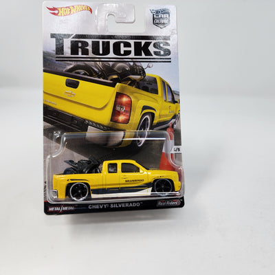 Chevy Silverado * Yellow * Hot Wheels Car Culture TRUCKS Series