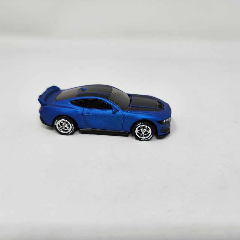 Ford Mustang Dark Horse * Hot Wheels 1:64 scale Custom Build w/ Rubber Tires