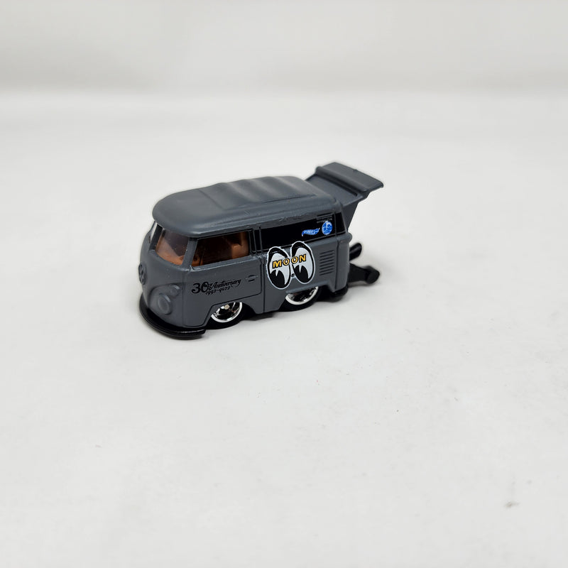 Kool Kombi Mooneyes * Hot Wheels 1:64 scale Custom Build w/ Rubber Tires