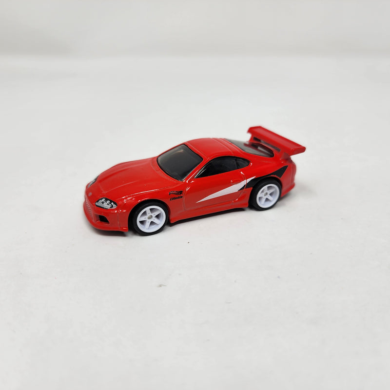 Toyota Supra * Hot Wheels 1:64 scale Custom Build w/ Rubber Tires