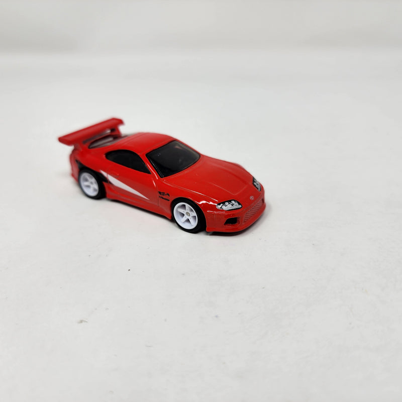 Toyota Supra * Hot Wheels 1:64 scale Custom Build w/ Rubber Tires