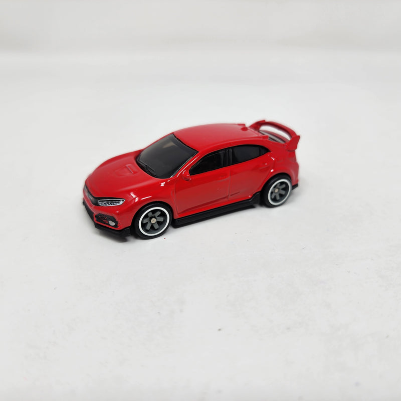 2018 Honda Civic Type R * Hot Wheels 1:64 scale Custom Build w/ Rubber Tires