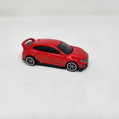 2018 Honda Civic Type R * Hot Wheels 1:64 scale Custom Build w/ Rubber Tires