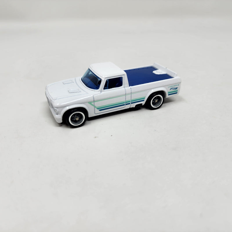 1963 Studebaker Champ * Hot Wheels 1:64 scale Custom Build w/ Rubber Tires