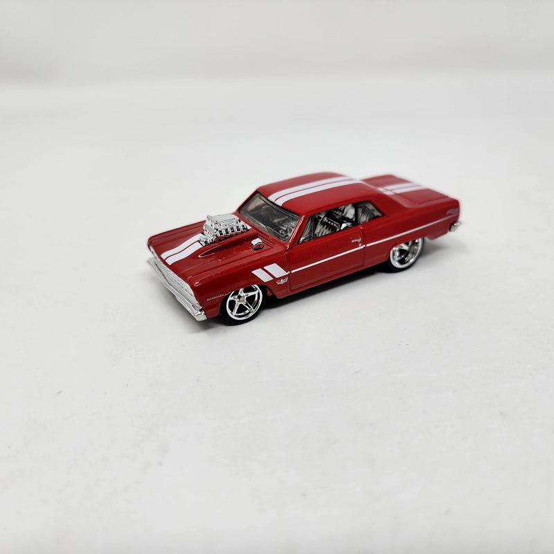 1964 Chevy Chevelle SS * Hot Wheels 1:64 scale Custom Build w/ Rubber Tires