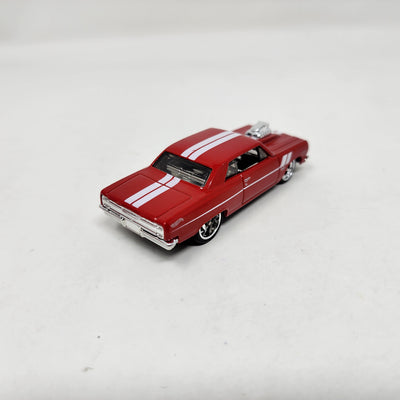 1964 Chevy Chevelle SS * Hot Wheels 1:64 scale Custom Build w/ Rubber Tires