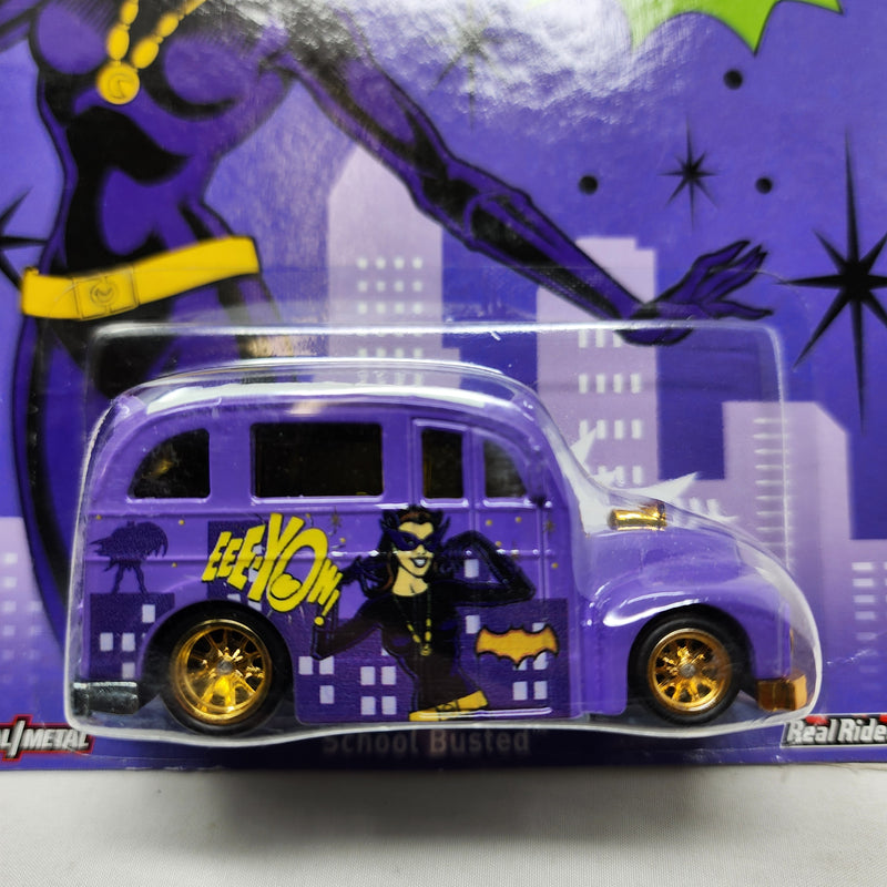 School Busted Cat Woman * Hot Wheels Pop Culture DC Comics Batman