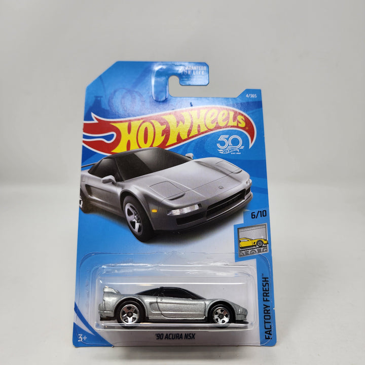 90 Acura NSX #4 * Silver * 2018 Hot Wheels – Wheelcollectors LLC