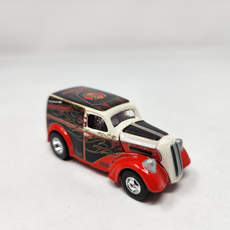 Anglia Panel Fire Dept. * Hot Wheels Loose 1:64 scale w/ Rubber Tires