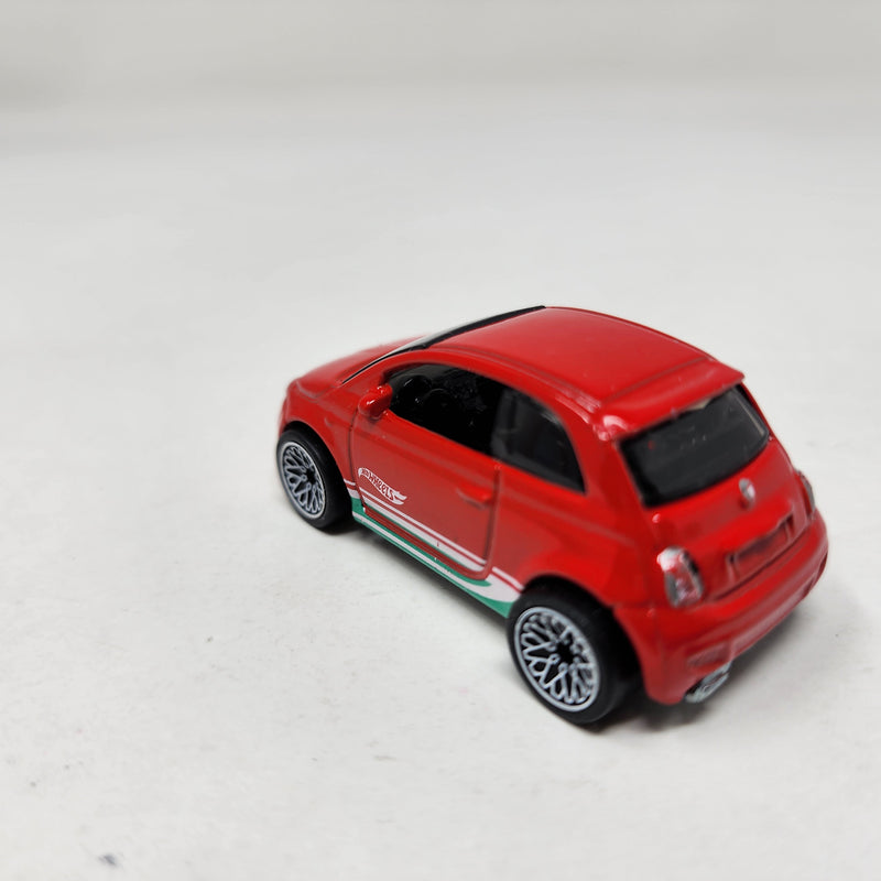 Fiat 500 * Hot Wheels Loose 1:64 scale w/ Rubber Tires