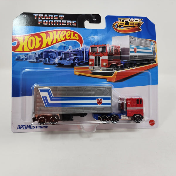 Optimus Prime Transformers * 2024 Hot Wheels Track Fleet Series