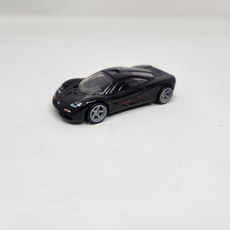 McLaren F1 * BLACK * 1:64 scale Loose Diecast Hot Wheels Jay Leno