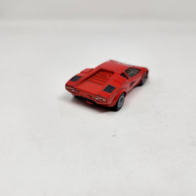 Lamborghini Countach LP 5000 QV * RED * 1:64 scale Loose Diecast Hot Wheels Jay Leno