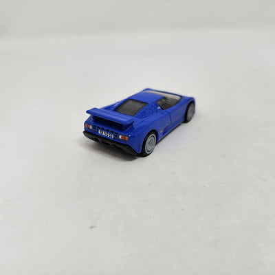 '94 Bugatti EB110 Exotic * Blue * 1:64 scale Loose Diecast Hot Wheels