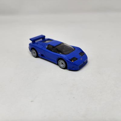 '94 Bugatti EB110 Exotic * Blue * 1:64 scale Loose Diecast Hot Wheels