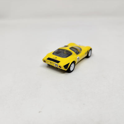 '69 Alfa Romeo 33 Stradale * Yellow * 1:64 scale Loose Diecast Hot Wheels