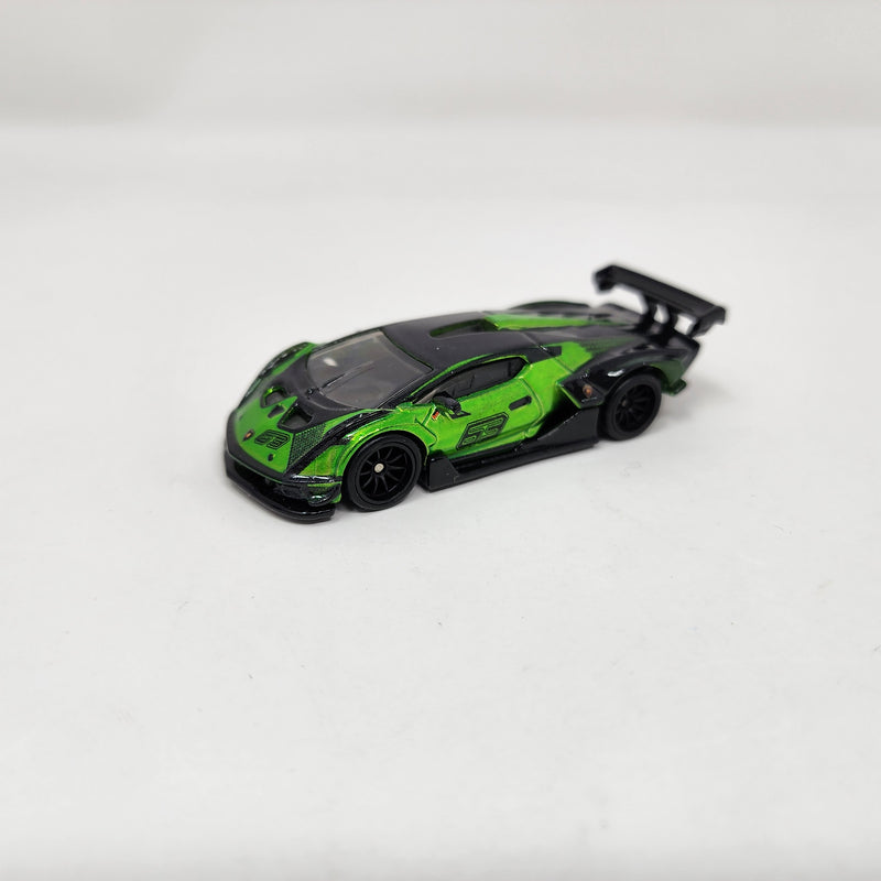 Lamborghini Essenza SCV12 * Green * 1:64 scale Loose Diecast Hot Wheels