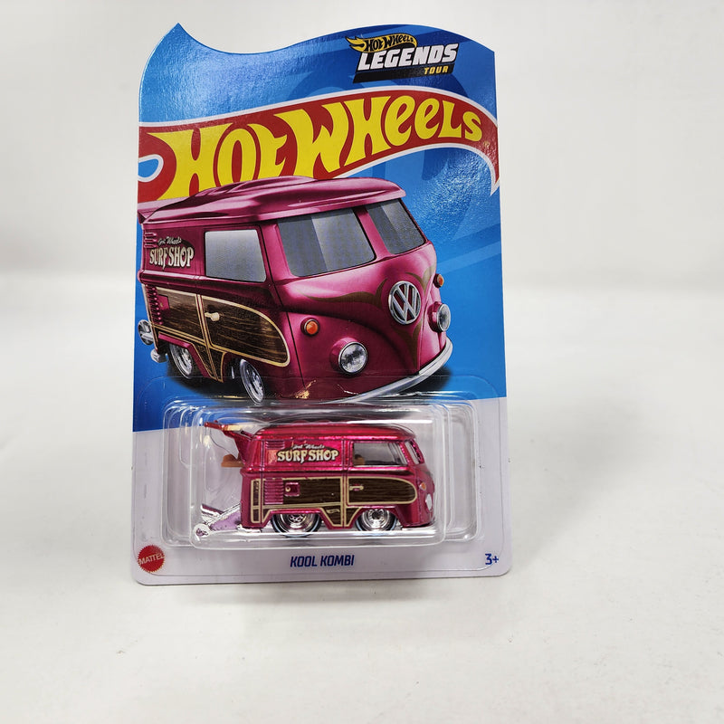 Kool Kombi * Pink Surf Shop * Hot Wheels Legends Tour