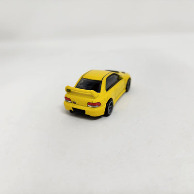 '98 Subaru Impreza 22B-STi * Yellow * 1:64 scale Loose Diecast Hot Wheels Boulevard