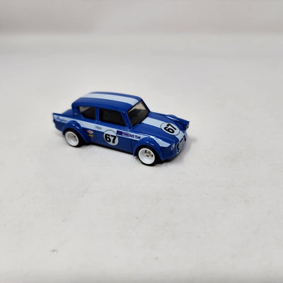 '67 Ford Anglia Racer * Blue * 1:64 scale Loose Diecast Hot Wheels Boulevard