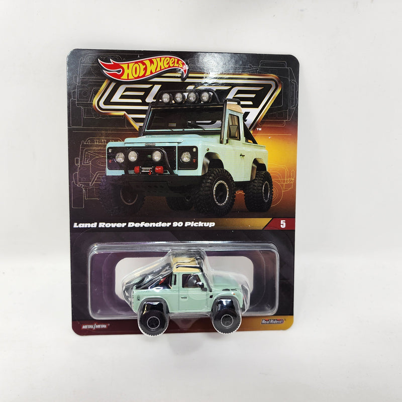 Land Rover Defender 90 Pickup * Hot Wheels Elite 64 Mattel Creations