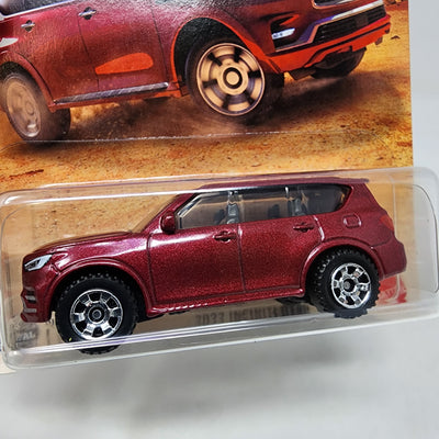 2022 Infiniti QX80 #54 * Burgundy * 2025 Matchbox Basic Case B