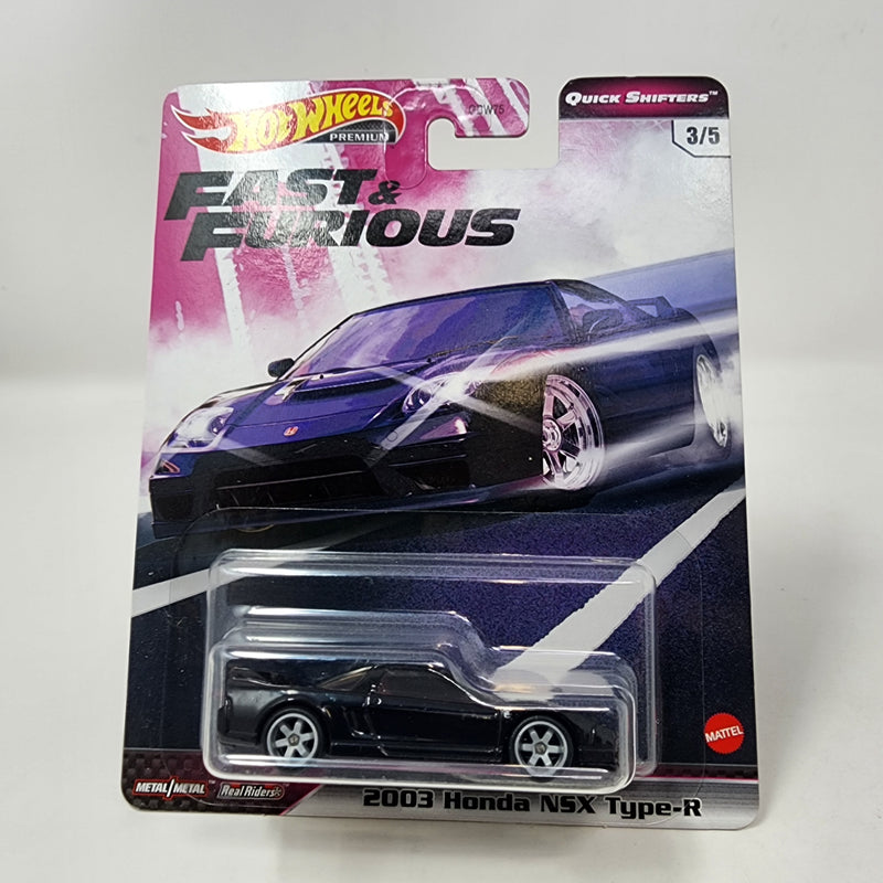 2003 Honda NSX Type-R * BLACK * Hot Wheels QUICK SHIFTERS Fast & Furious