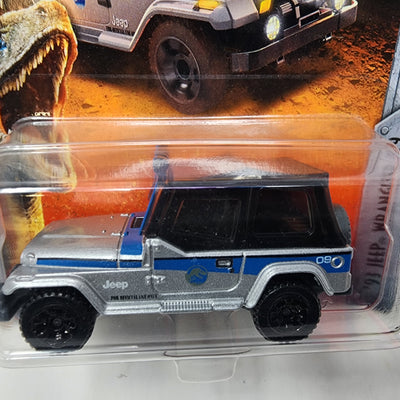 '93 Jeep Wrangler #9 Jurassic World * Matchbox Basic