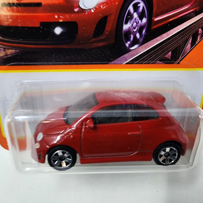 2019 Fiat 500 Turbo * RED * Matchbox Basic Mainline