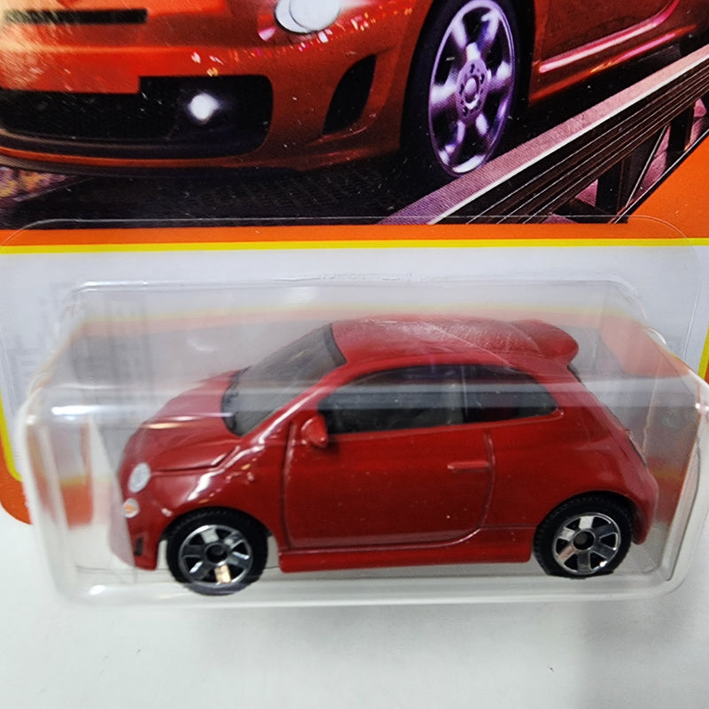 2019 Fiat 500 Turbo * RED * Matchbox Basic Mainline