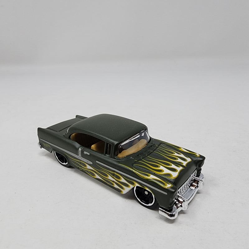 1955 Chevy w/ Flames * Hot Wheels Loose