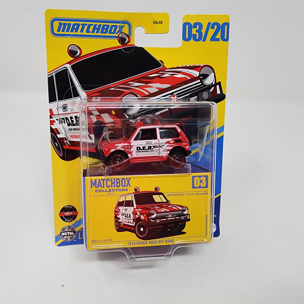 1970 Honda N600 Off Road #3 * 2025 Matchbox Collectors Series Case