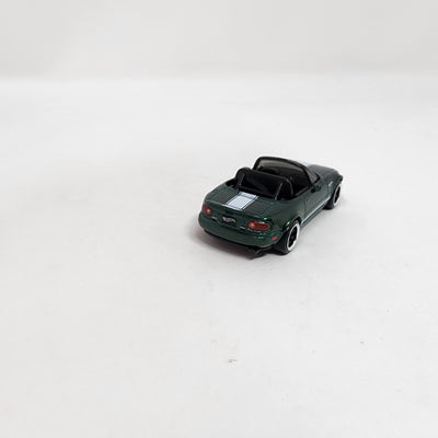 1991 Mazda MX-5 Miata * Green * Hot Wheels 1:64 scale Loose Diecast Model