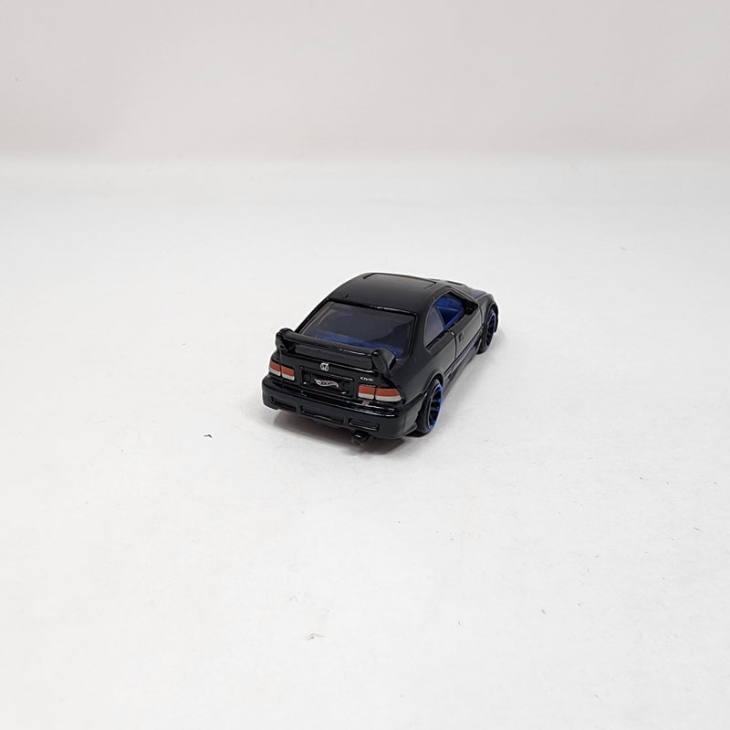 Honda Civic SI * BLACK * Hot Wheels 1:64 scale Loose Diecast Model