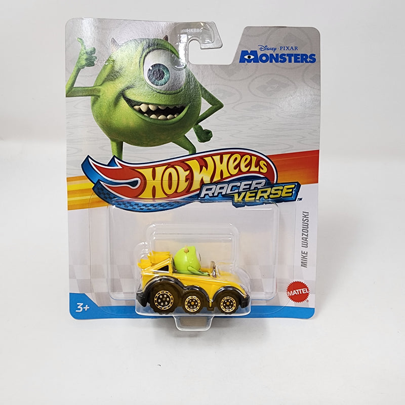 Mike Wazowski Monsters Disney * 2025 Hot Wheels Racer Verse Case A