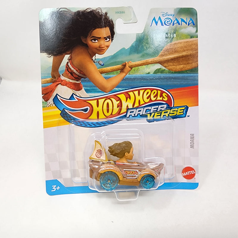 Moana Disney * 2025 Hot Wheels Racer Verse Case A