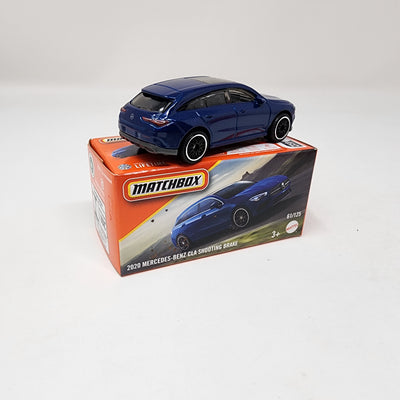 2020 Mercedes-Benz CLA Shoot Brake #61 * BLUE * 2025 Matchbox Power Grabs Case A