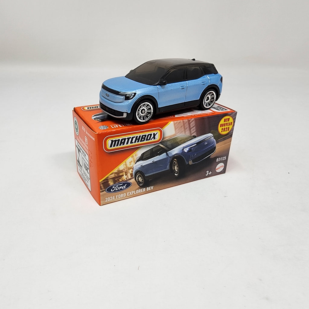 2024 Ford Explorer BEV #7 * 2025 Matchbox Power Grabs Case A