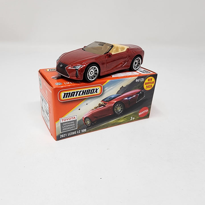 2021 Lexus LC 500 #44 * 2025 Matchbox Power Grabs Case B