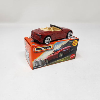 2021 Lexus LC 500 #44 * 2025 Matchbox Power Grabs Case B