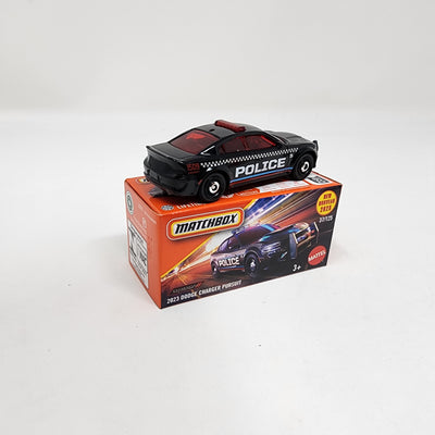 2023 Dodge Charger Pursuit #37 * 2025 Matchbox Power Grabs Case B