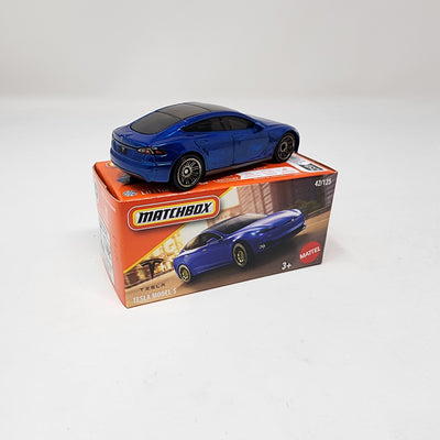 Tesla Model S #42 * 2025 Matchbox Power Grabs Case B