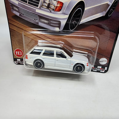 Mercedes-Benz E 36 AMG #113 * White * 2024 Hot Wheels Boulevard Case Z